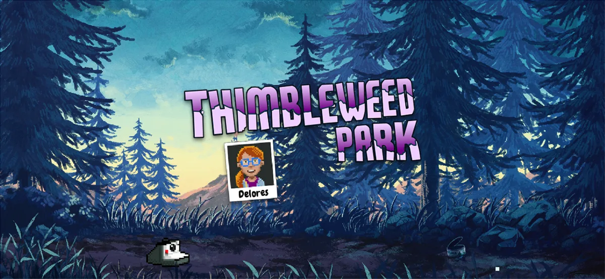 Delores: A Thimbleweed Park Mini-Adventure — official game artwork