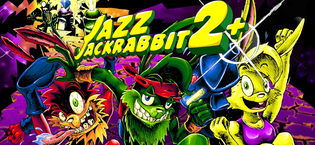 Jazz Jackrabbit 2 Plus — official game artwork