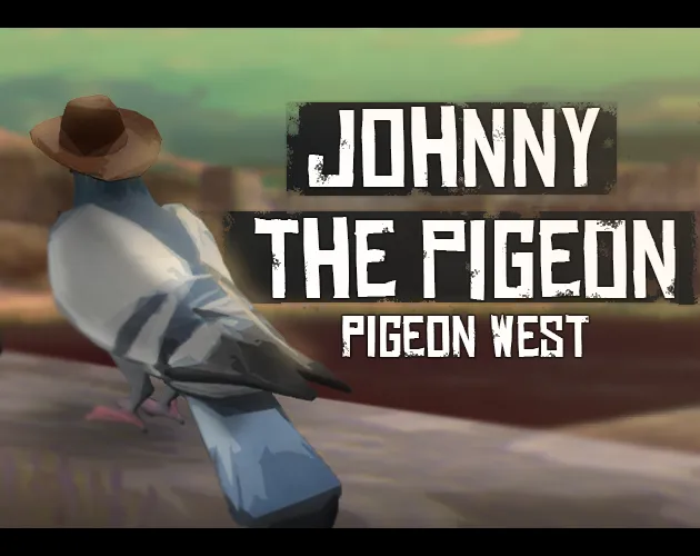 Pigeon West: Johnny the Pigeon — official game artwork