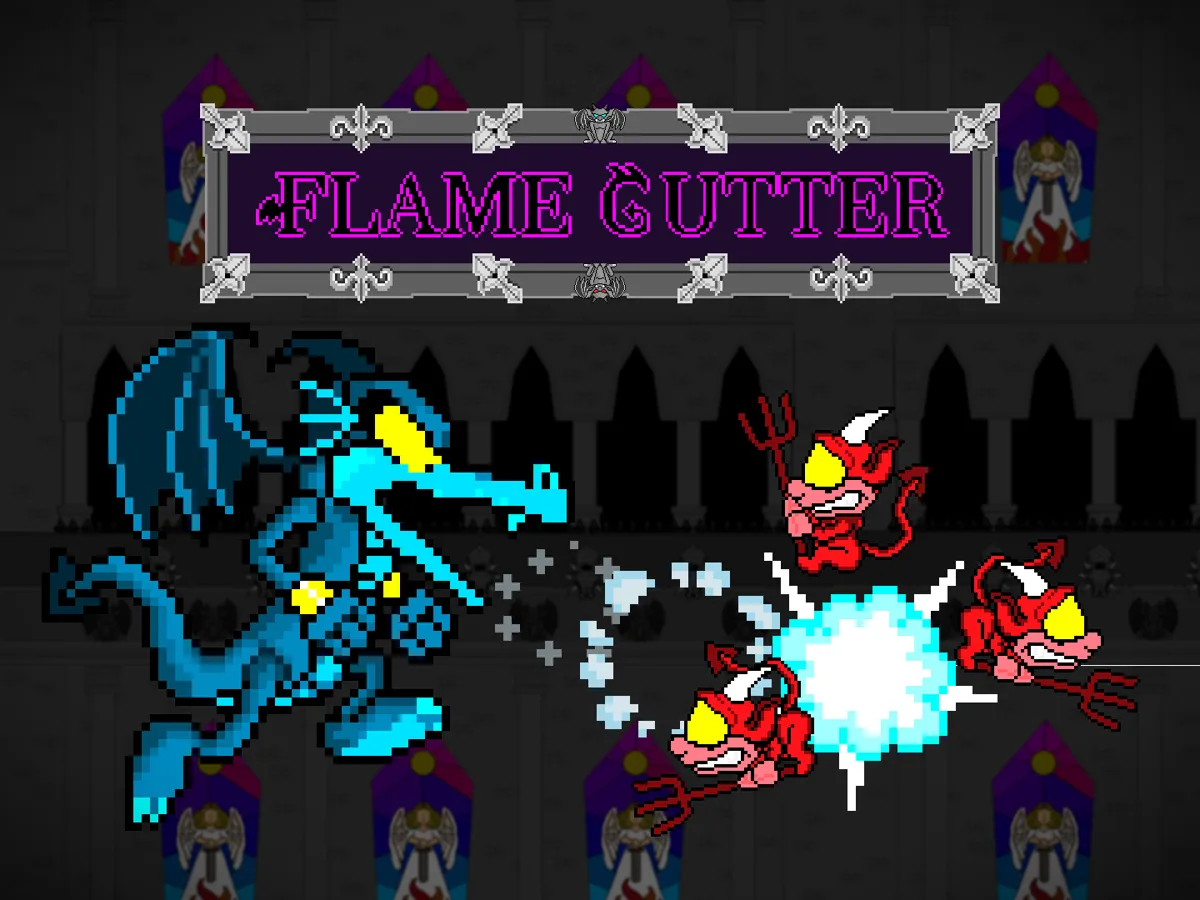 Flame Gutter — official game artwork