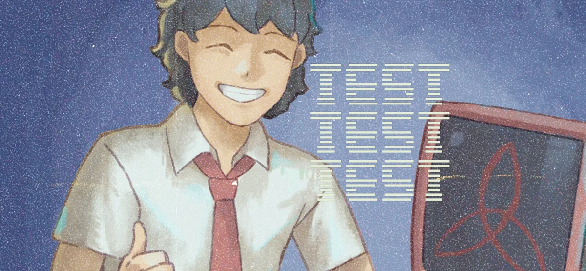 TEST TEST TEST — official game artwork