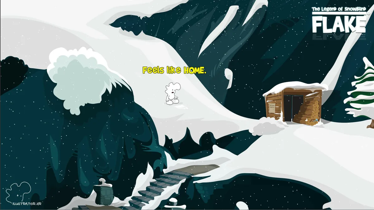 FLAKE The Legend of Snowblind Demo — official screenshot 2