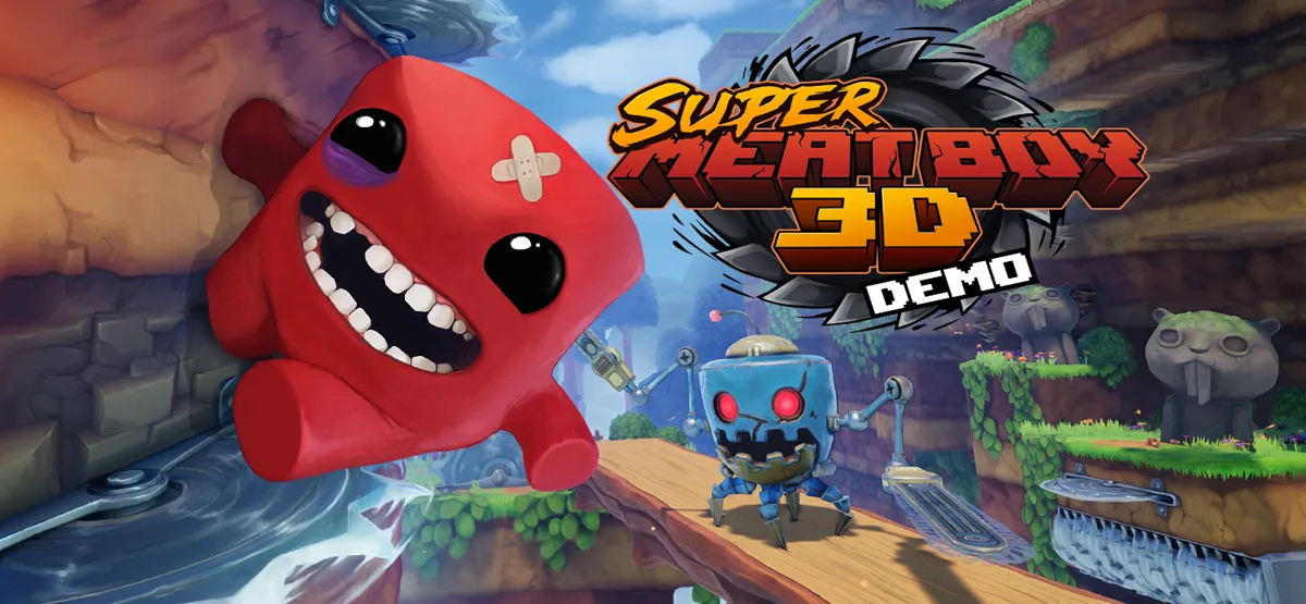 Super Meat Boy 3D Demo — official game artwork