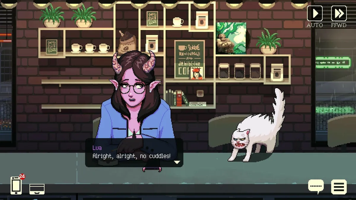 Coffee Talk Episode 2: Hibiscus & Butterfly Demo — official screenshot 1