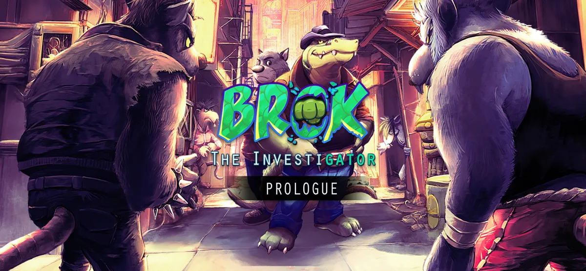 BROK The InvestiGator - prologue — official game artwork
