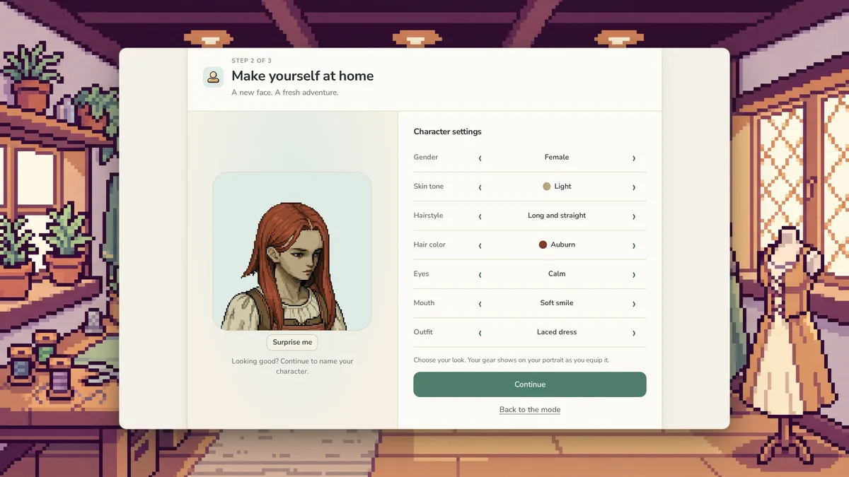 idle.am - lofi idle mmo — official gameplay screenshot 1