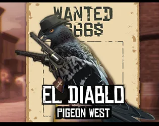 Pigeon West: El Diablo — official game artwork