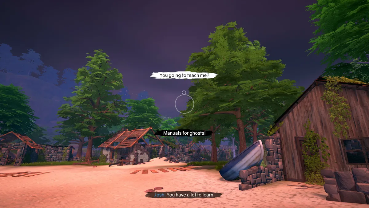 Ghost on the Shore Demo — official screenshot 2