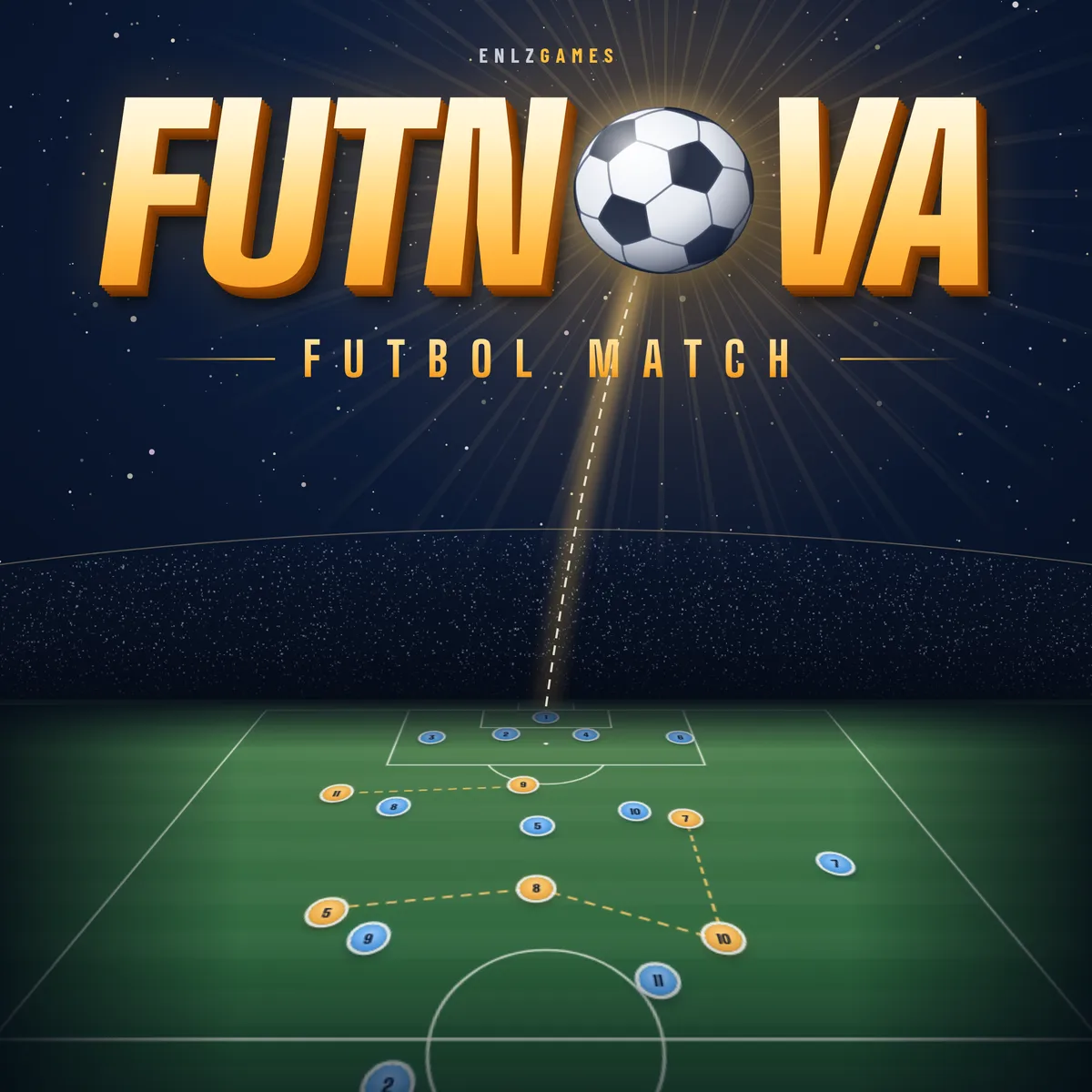 FutNova Futbol Match Simulator — official game artwork