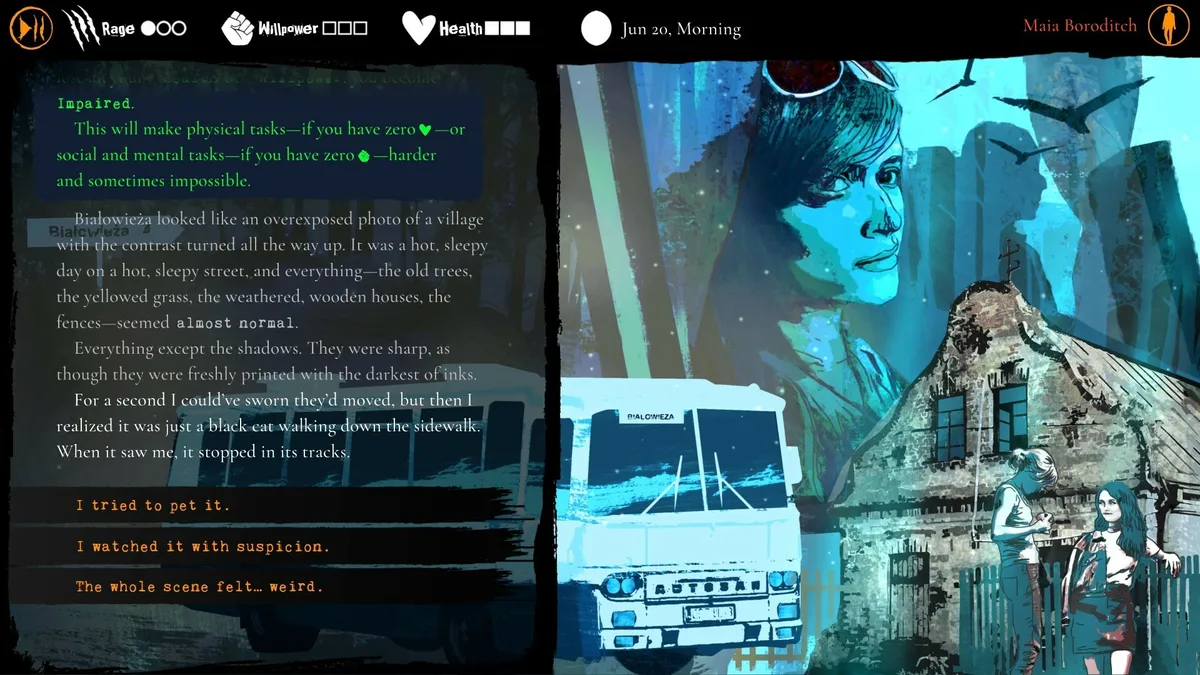 Werewolf: The Apocalypse - Heart of the Forest Demo — official screenshot 2