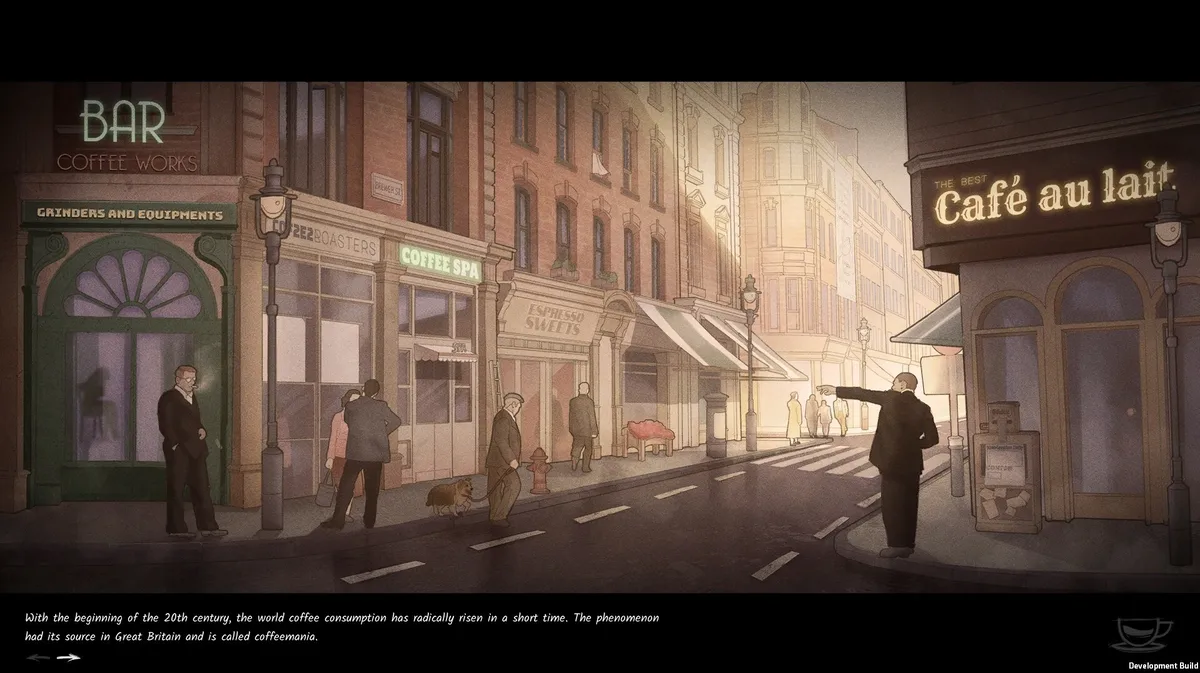 Coffee Noir - Business Detective Game DEMO — official screenshot 2