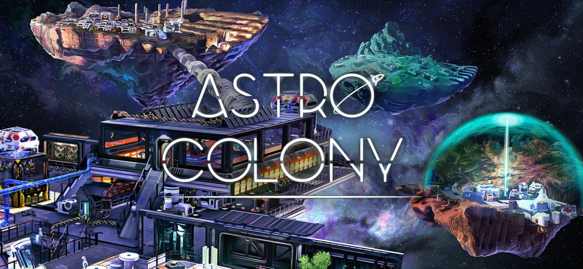 Astro Colony Demo — official game artwork