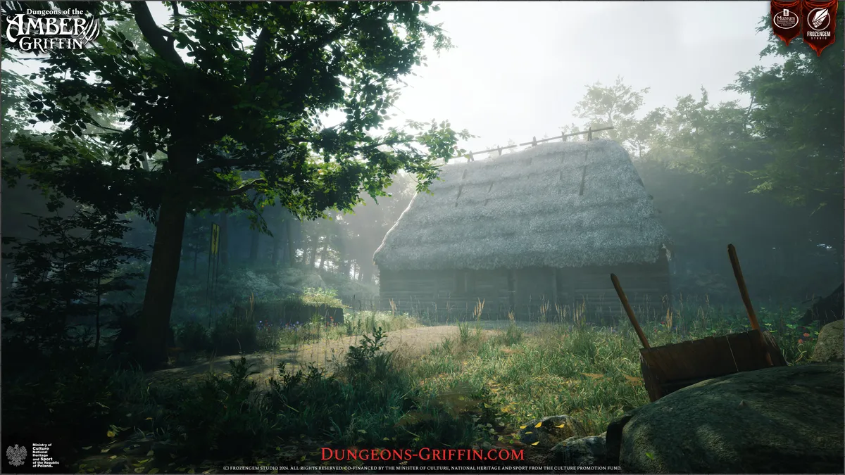 Dungeons of the Amber Griffin Demo — official screenshot 1