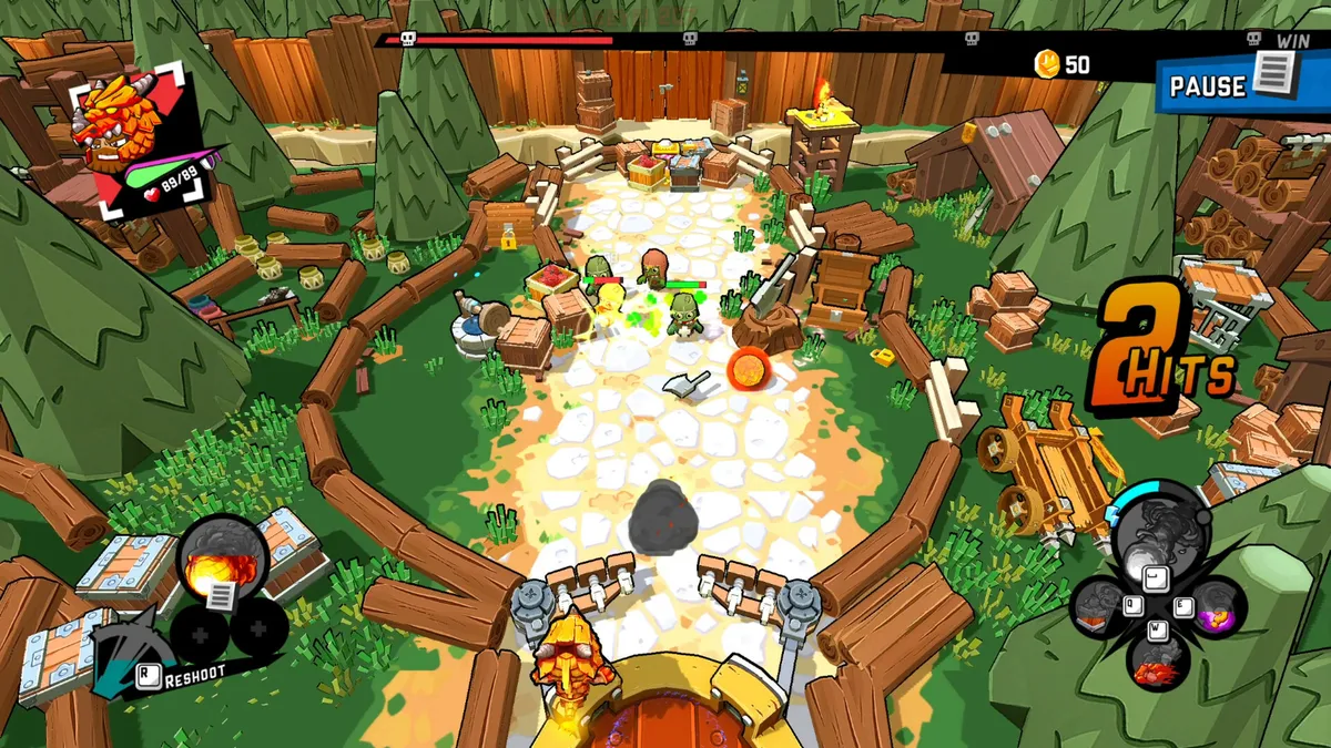 Zombie Rollerz: Pinball Heroes Demo — official screenshot 1