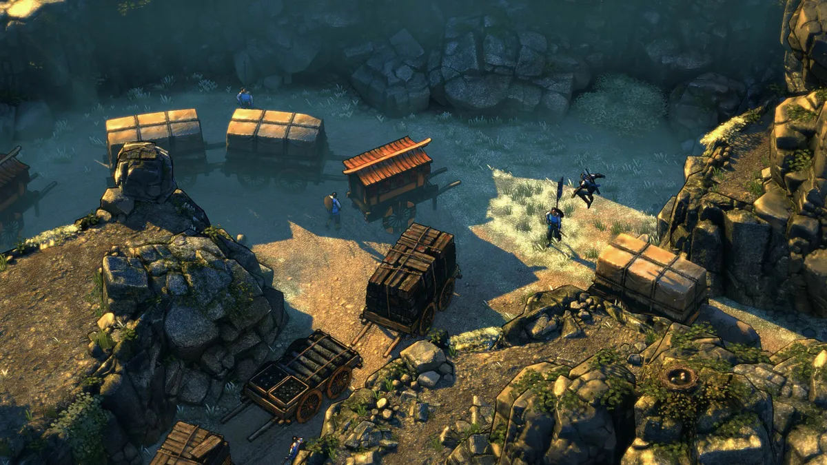 Shadow Tactics: Blades of the Shogun Demo — official screenshot 2