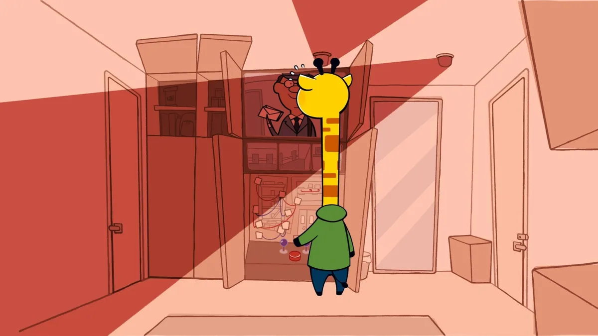 A Week in the Life of Asocial Giraffe Demo — official screenshot 2