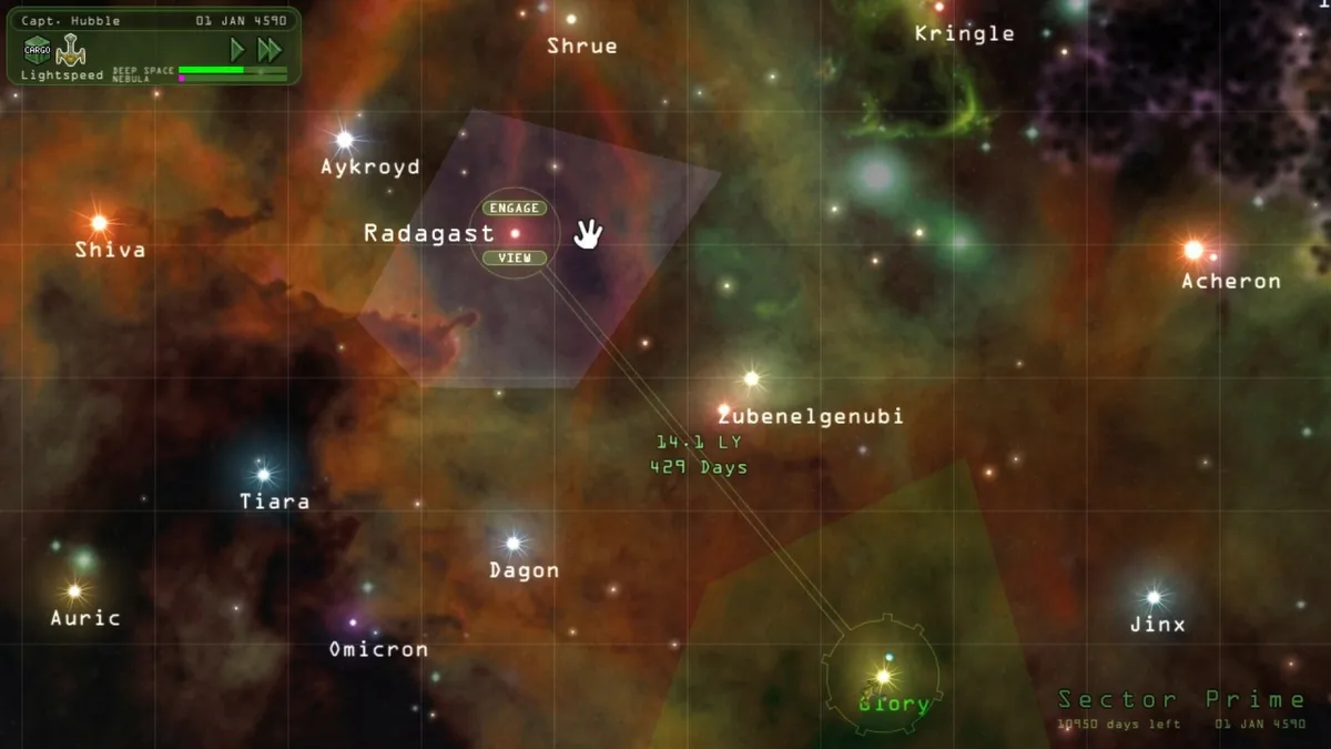 Weird Worlds: Return to Infinite Space Demo — official screenshot 2