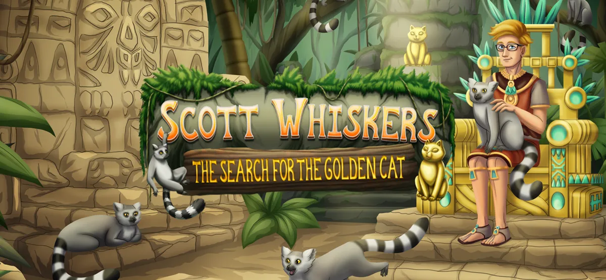 Scott Whiskers: the Search for the Golden Cat Demo — official game artwork