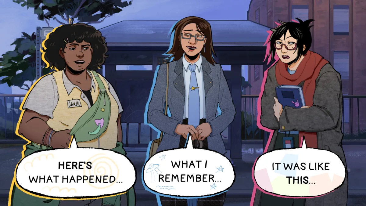 Chalk Paper Scissors — official gameplay screenshot 1