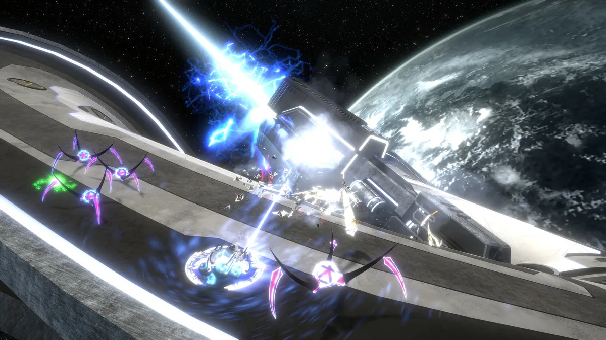 Curved Space Demo — official screenshot 2