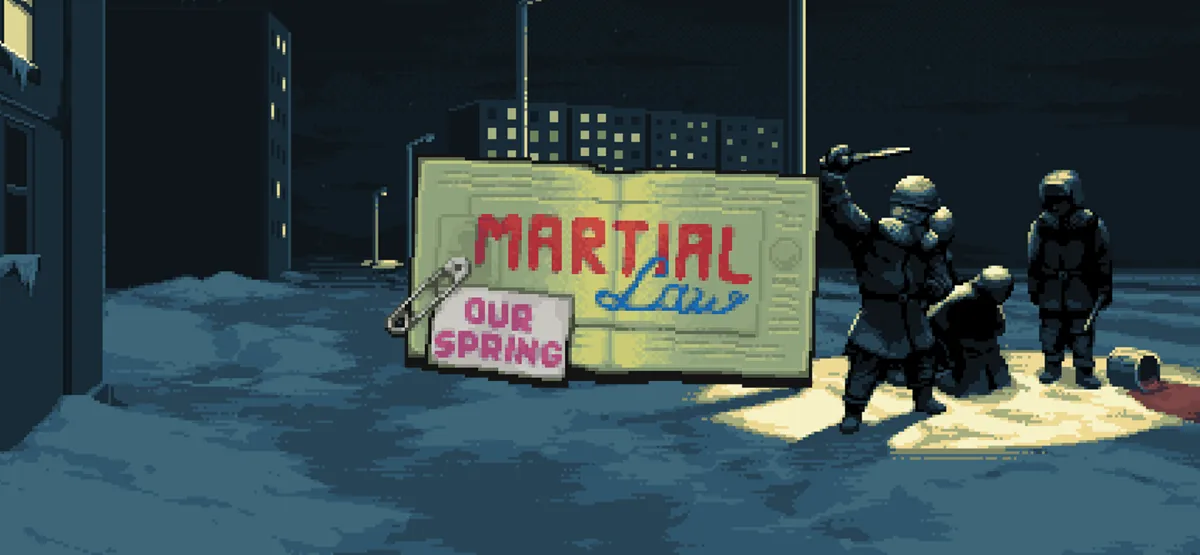 Martial Law: Our Spring Demo — official game artwork