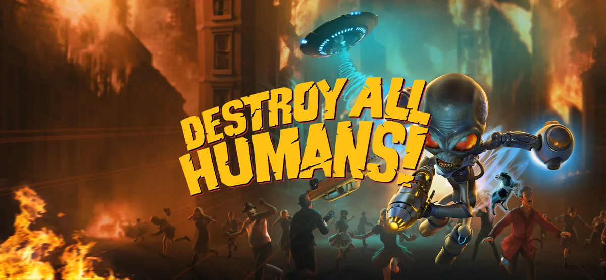 Destroy All Humans! Demo — official game artwork