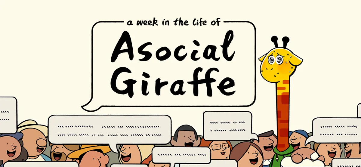 A Week in the Life of Asocial Giraffe Demo — official game artwork