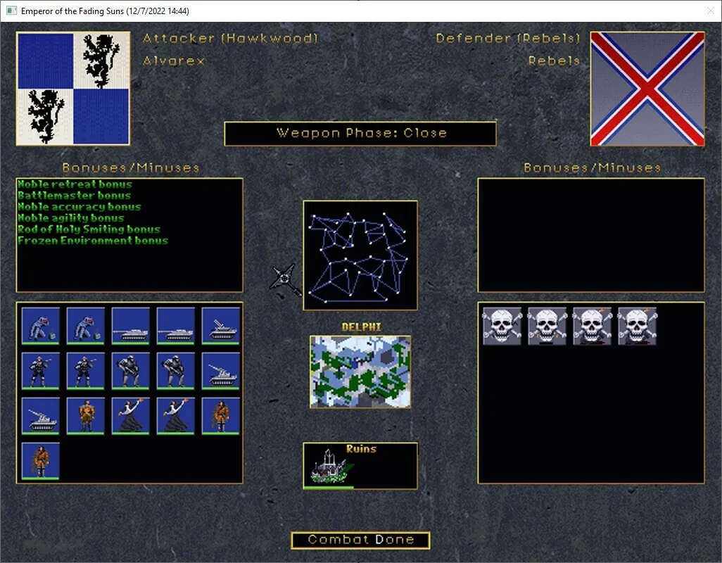 Emperor of the Fading Suns Enhanced Demo — official screenshot 2