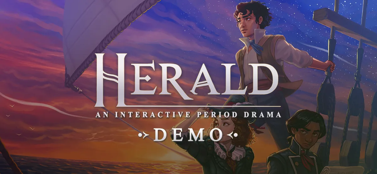 Herald: An Interactive Period Drama - Demo — official game artwork