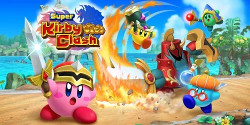 Super Kirby Clash — official game artwork