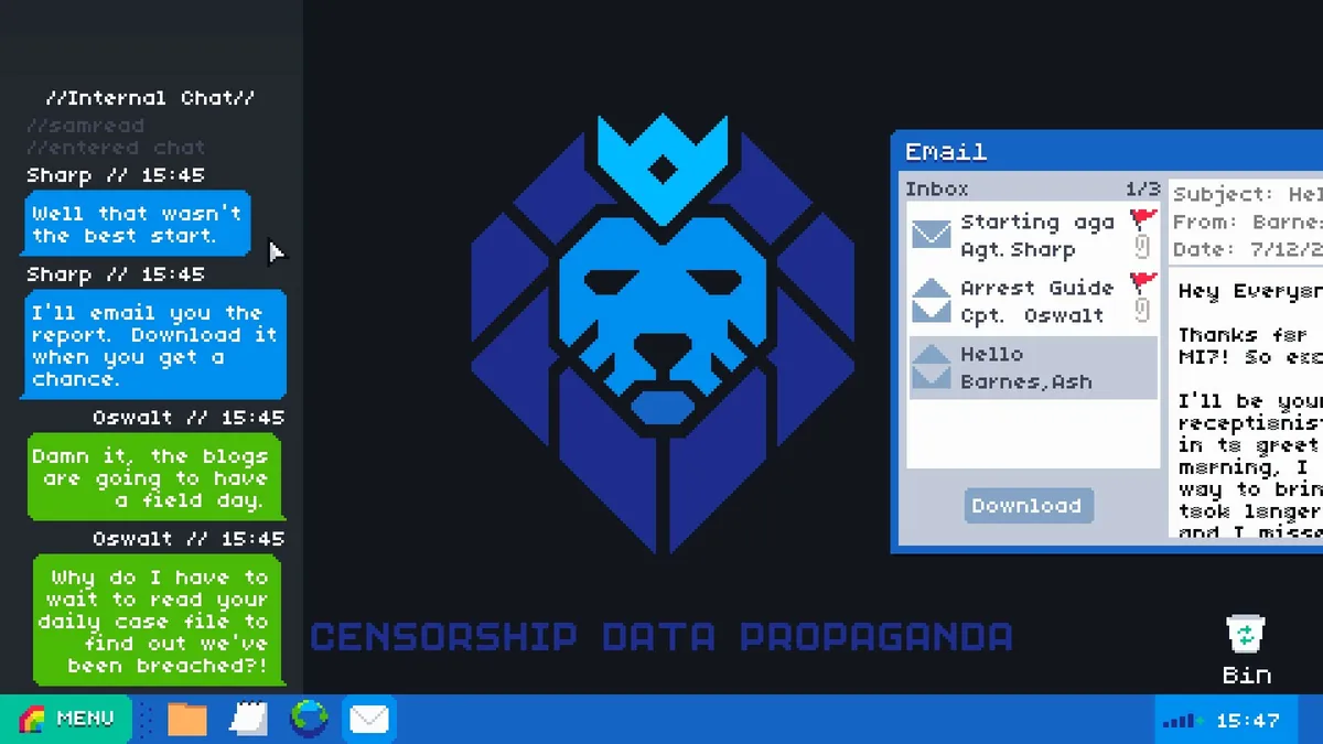Mainlining Demo — official screenshot 1