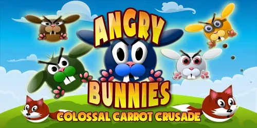 Angry Bunnies: Colossal Carrot Crusade — official game artwork