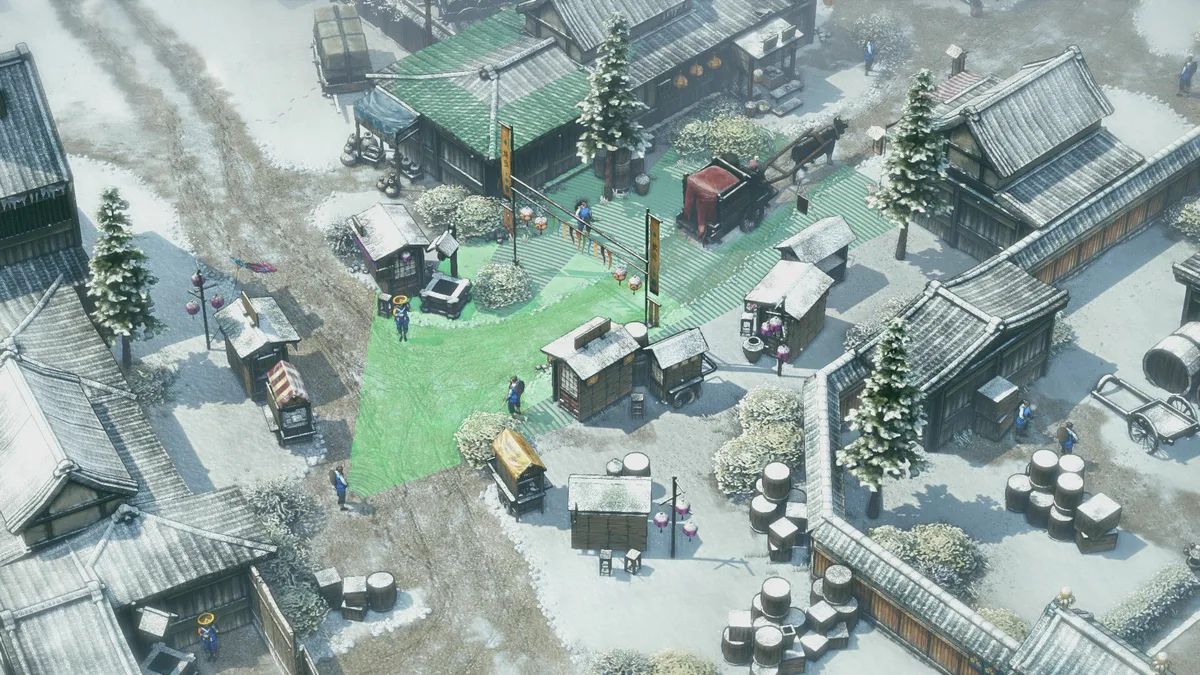 Shadow Tactics: Blades of the Shogun Demo — official screenshot 1