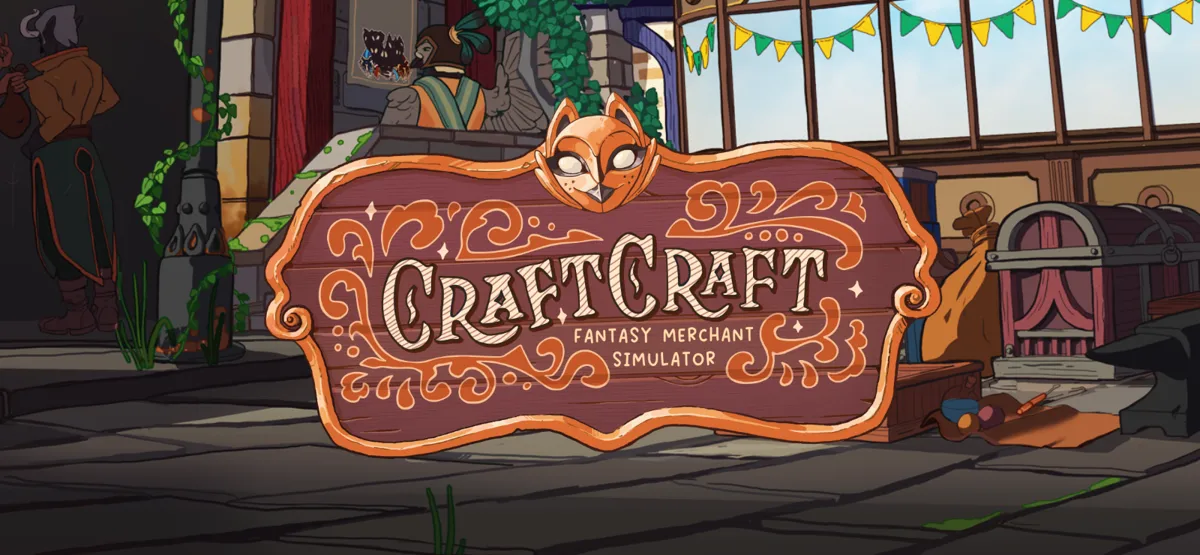 CraftCraft: Fantasy Merchant Simulator Demo — official game artwork