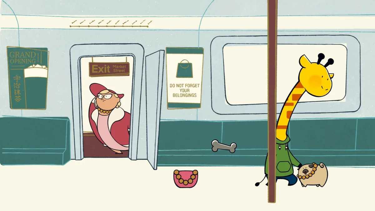 A Week in the Life of Asocial Giraffe Demo — official screenshot 1