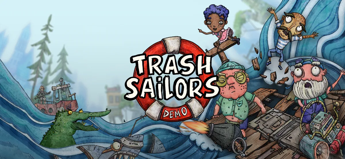 Trash Sailors Demo — official game artwork