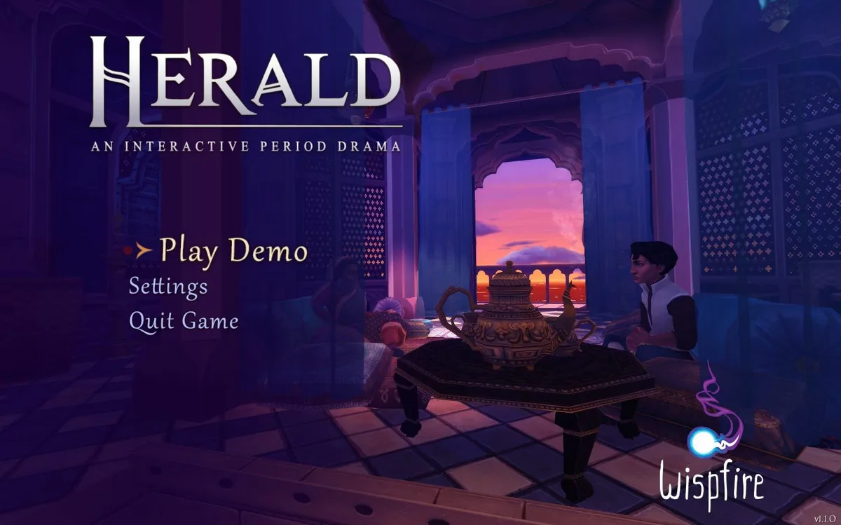 Herald: An Interactive Period Drama - Demo — official screenshot 1